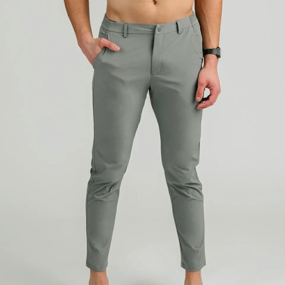 NWOT Zyia Active Starboard Pants 30" Inseam Large Gray